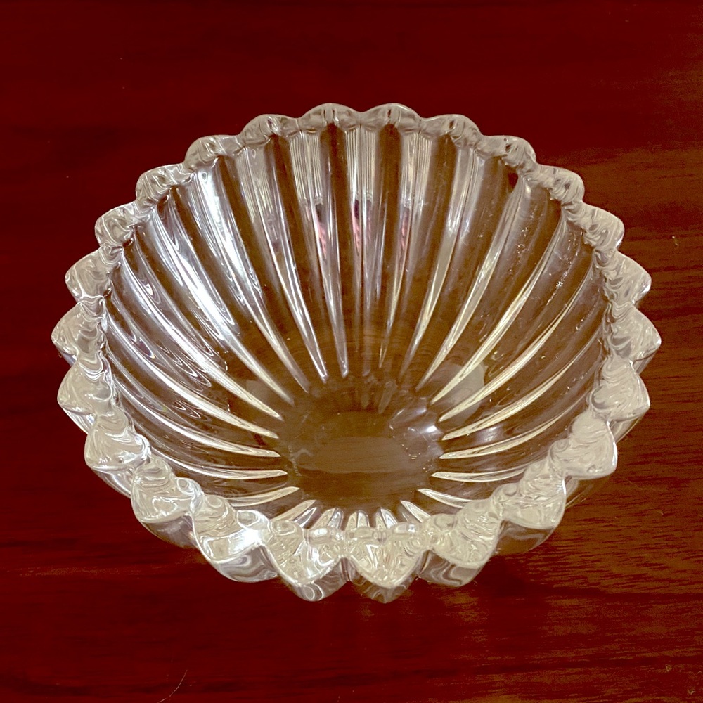 Tiffany’s Crystal Heart Bowl